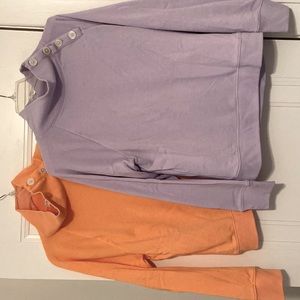 J crew ladies sweatshirts Med NWOT